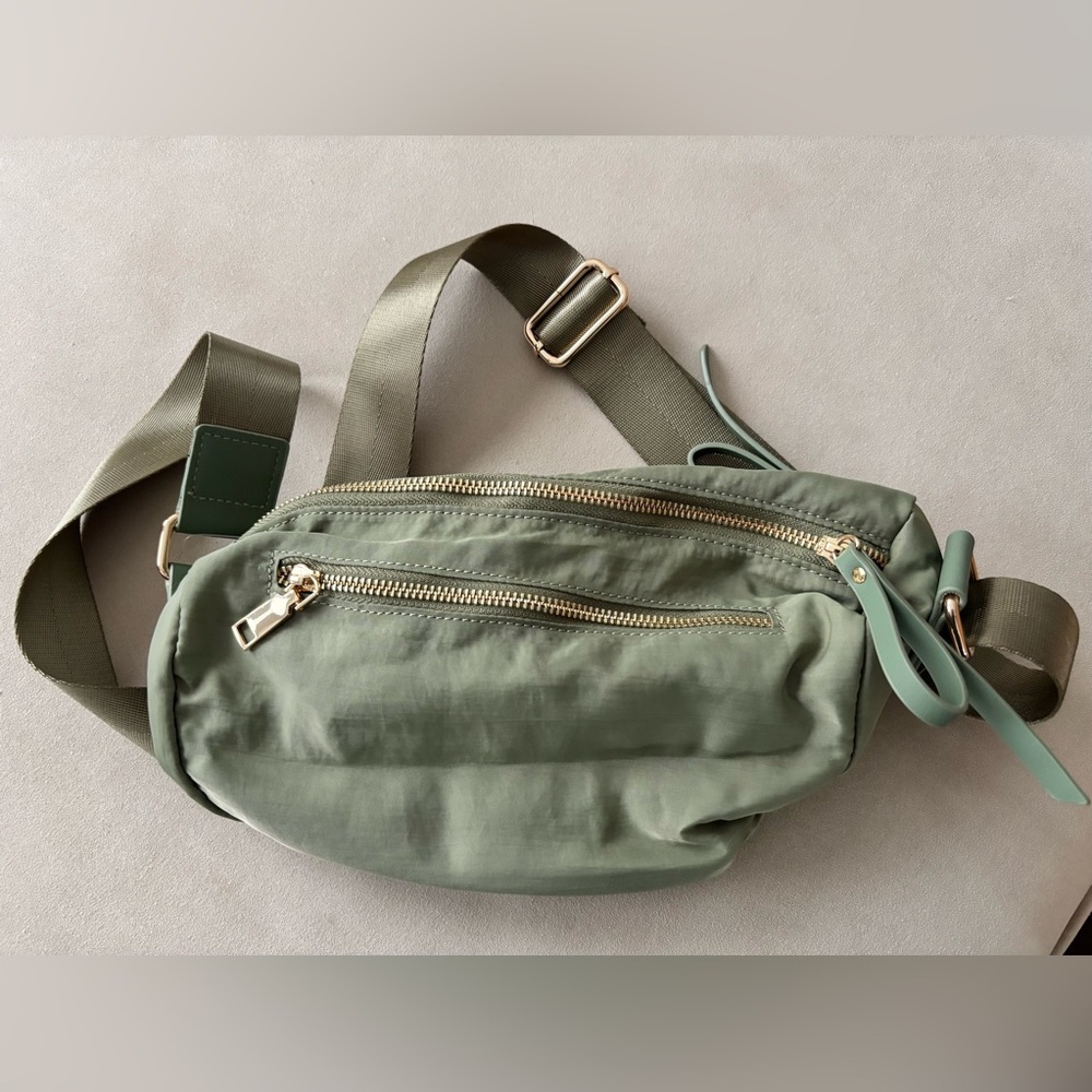 Olive Green women's Fanny pack Bag crossbody